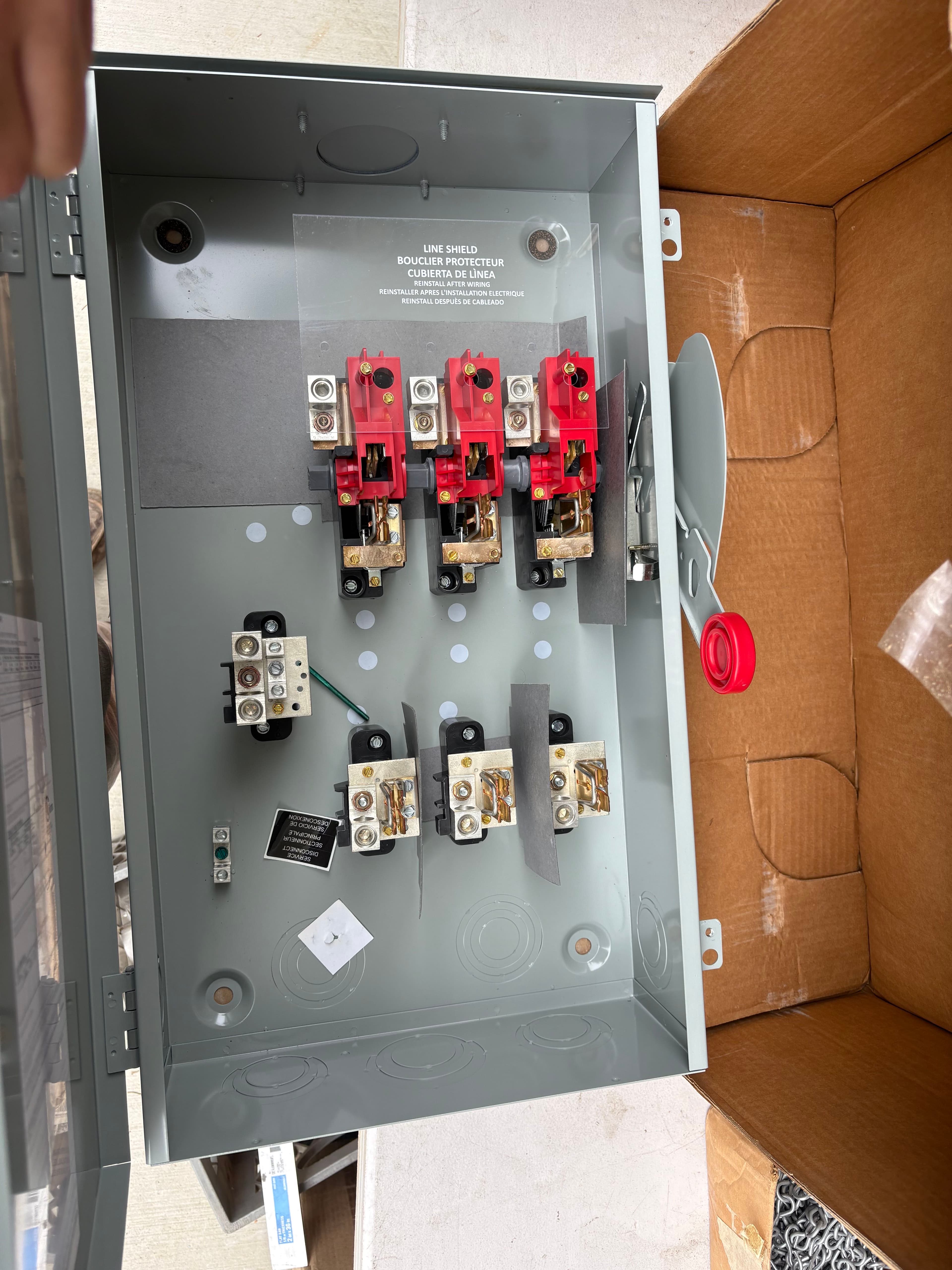 Eaton Heavy Duty Safety Switch 200A 600V 2