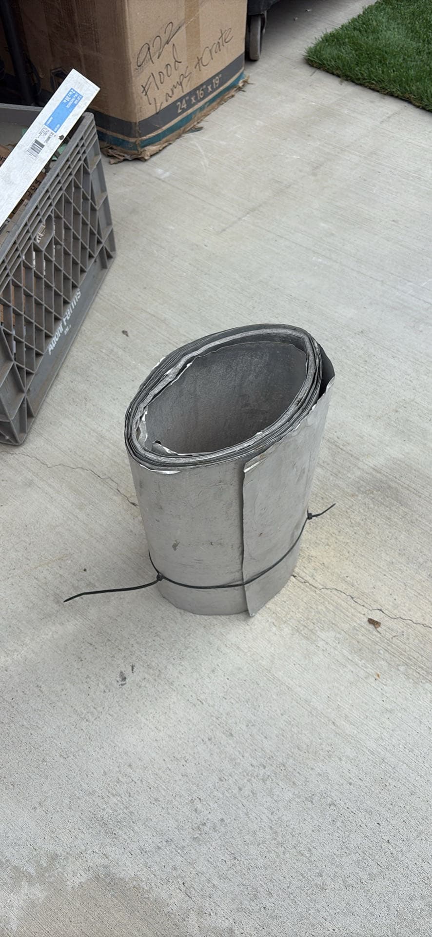Metal flashing