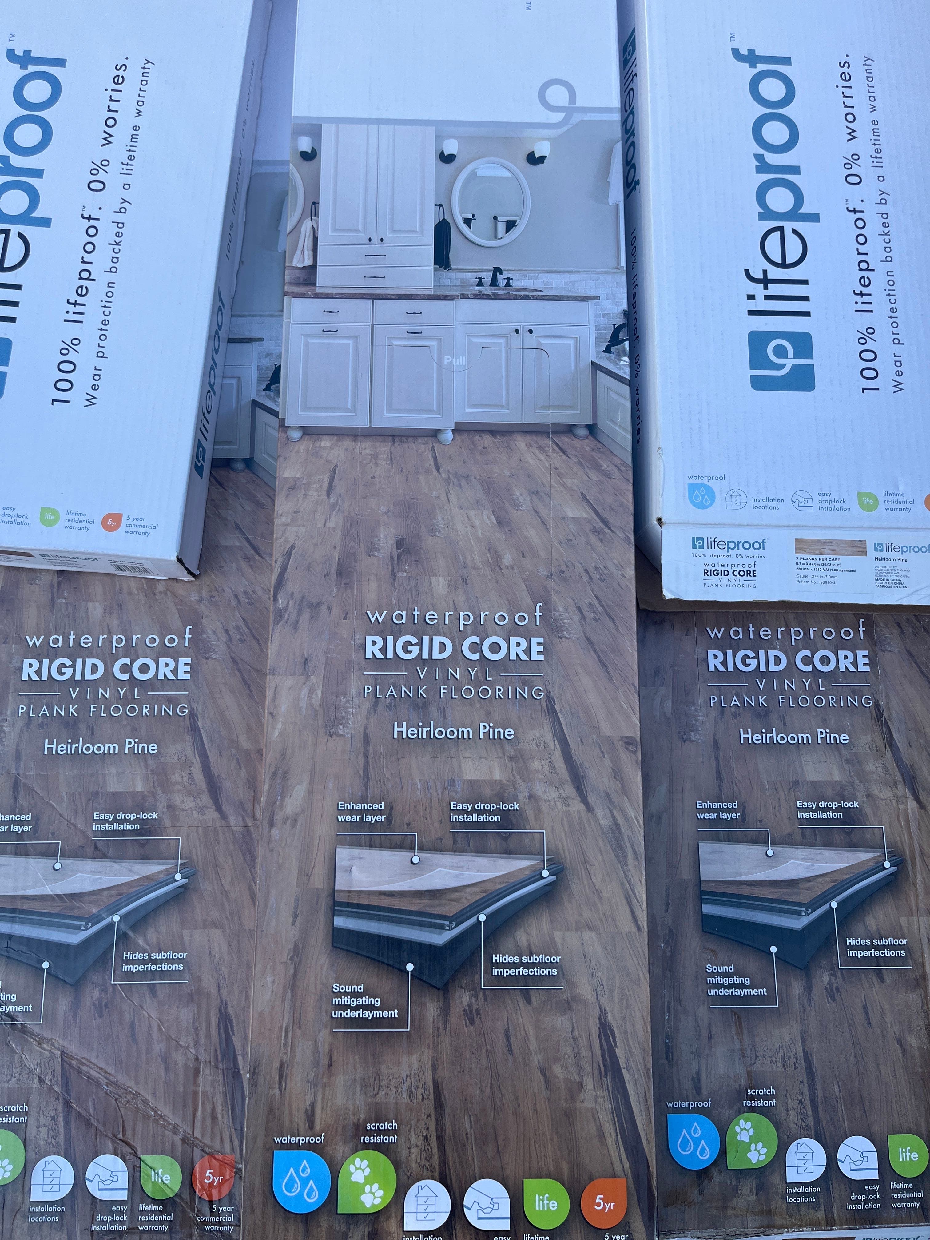 Lifeproof Vinyl Plank Flooring