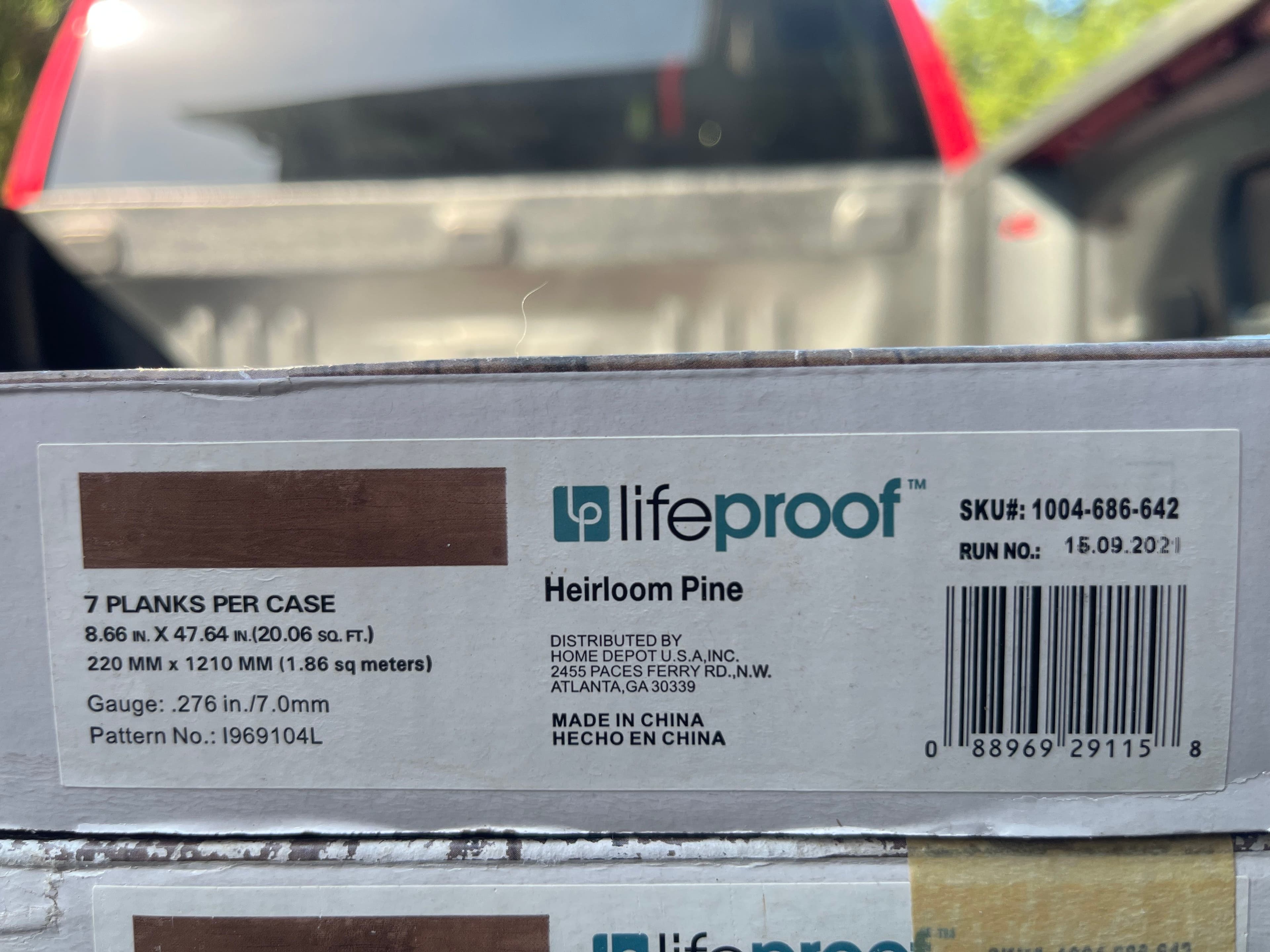 Lifeproof Vinyl Plank Flooring 2