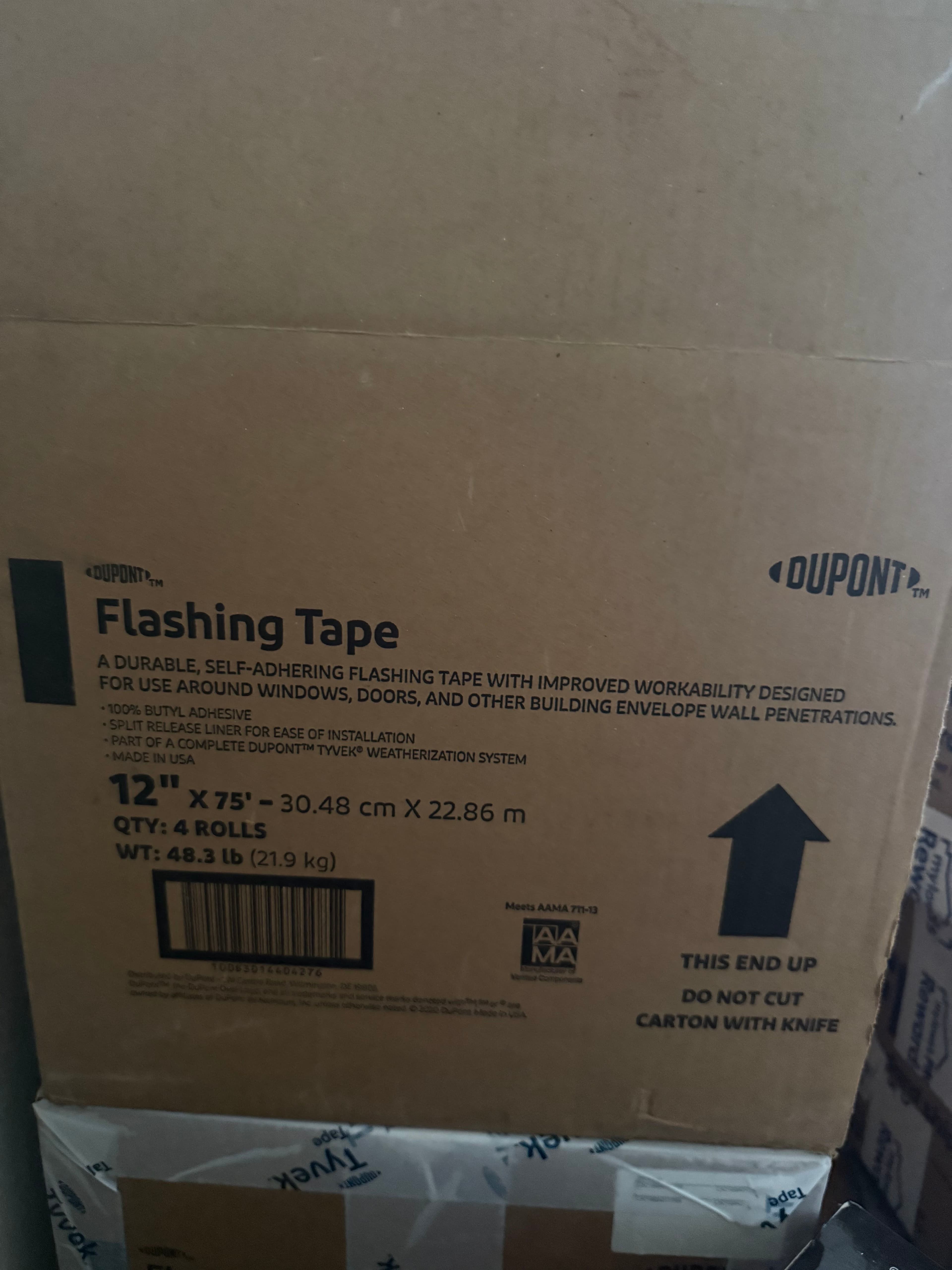 DuPont flashing tape 4