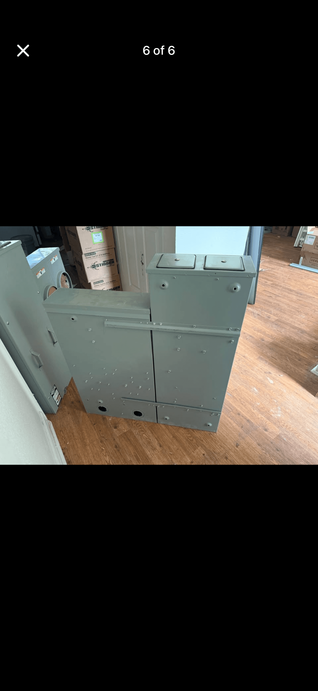 Siemens WPLK4212RJ 400-Amp 2-Gang Ringless Metering System with Lever Bypass - NEC2020, NEMA 3R 3