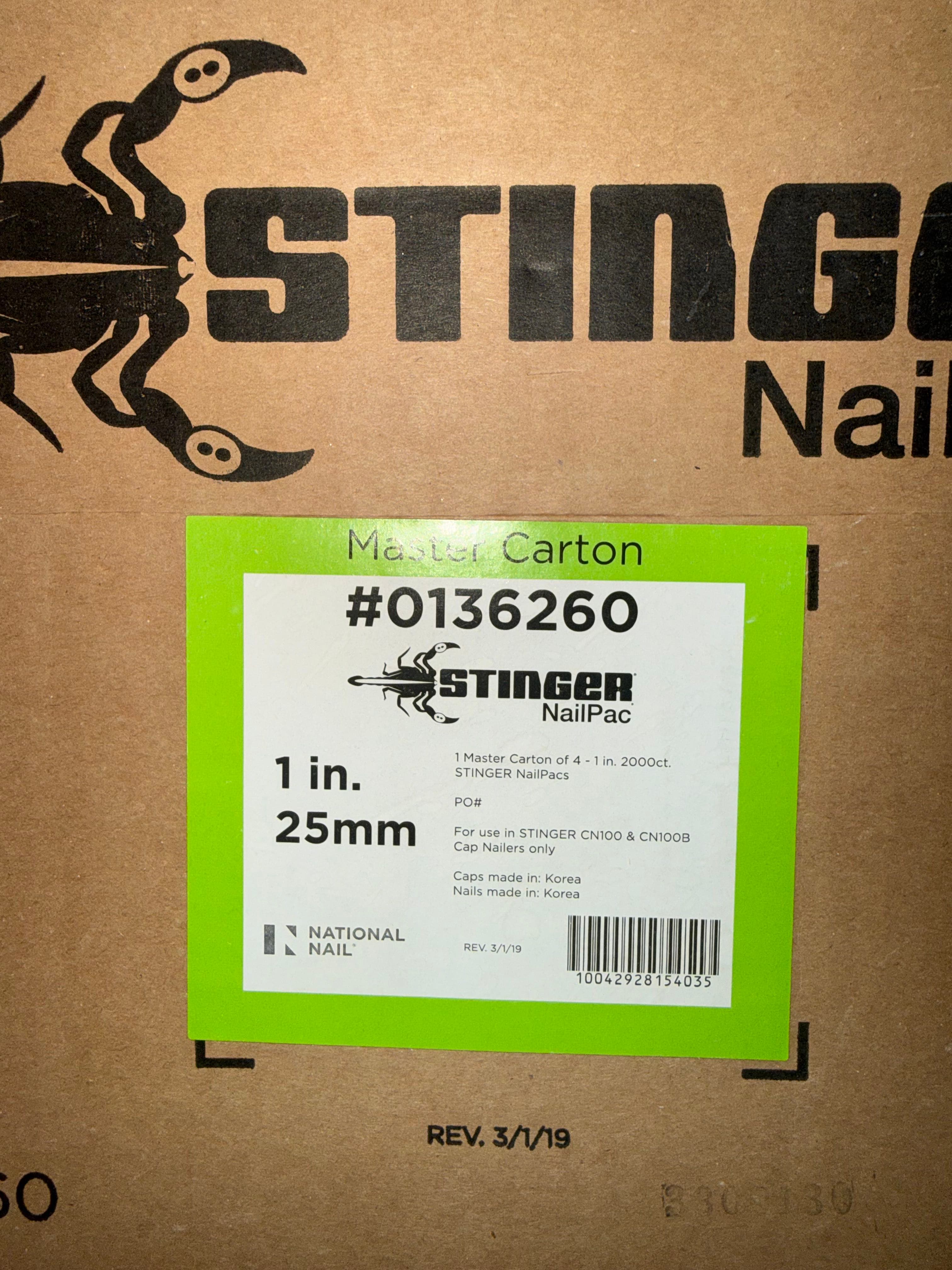 Stinger button caps 3