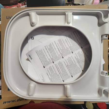 DURAVIT Happy D.2 White Toilet Seat + Lid 2