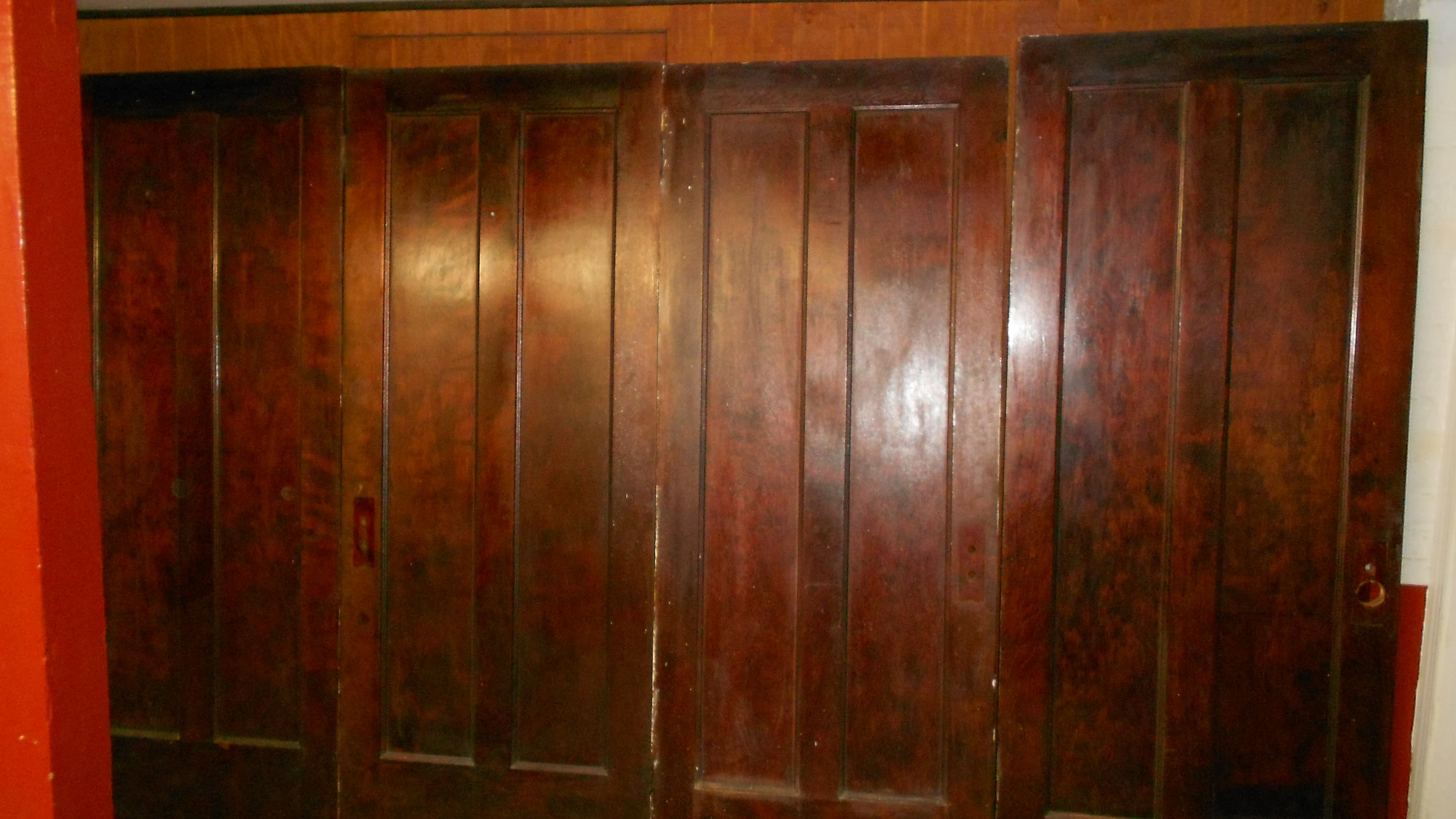 Interior Birch Wood Doors from the 1920s. $175 Each 4