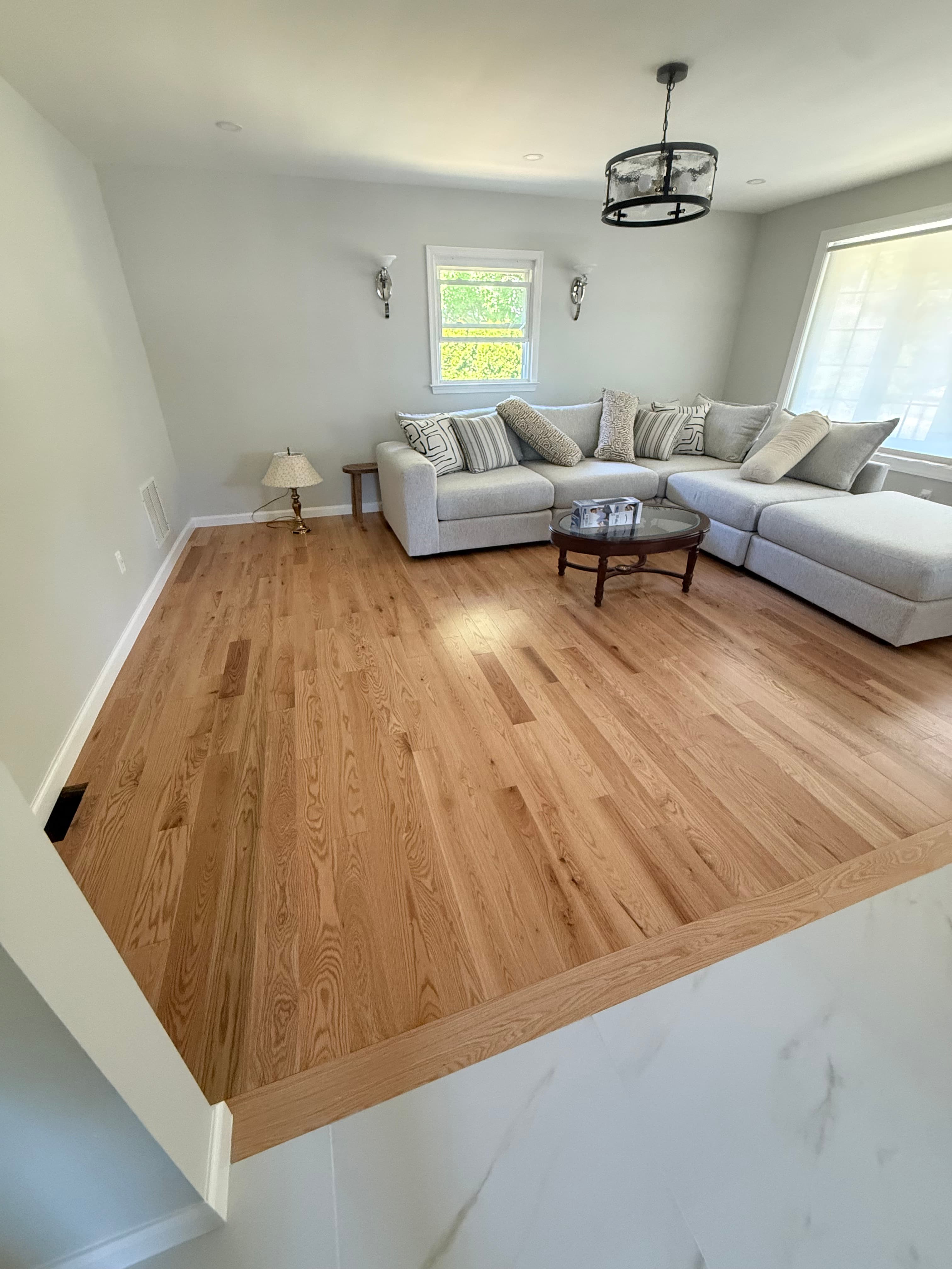 Mercier Pro Red Oak Solid wood flooring 4-1/4" wide 3/4" thick 2