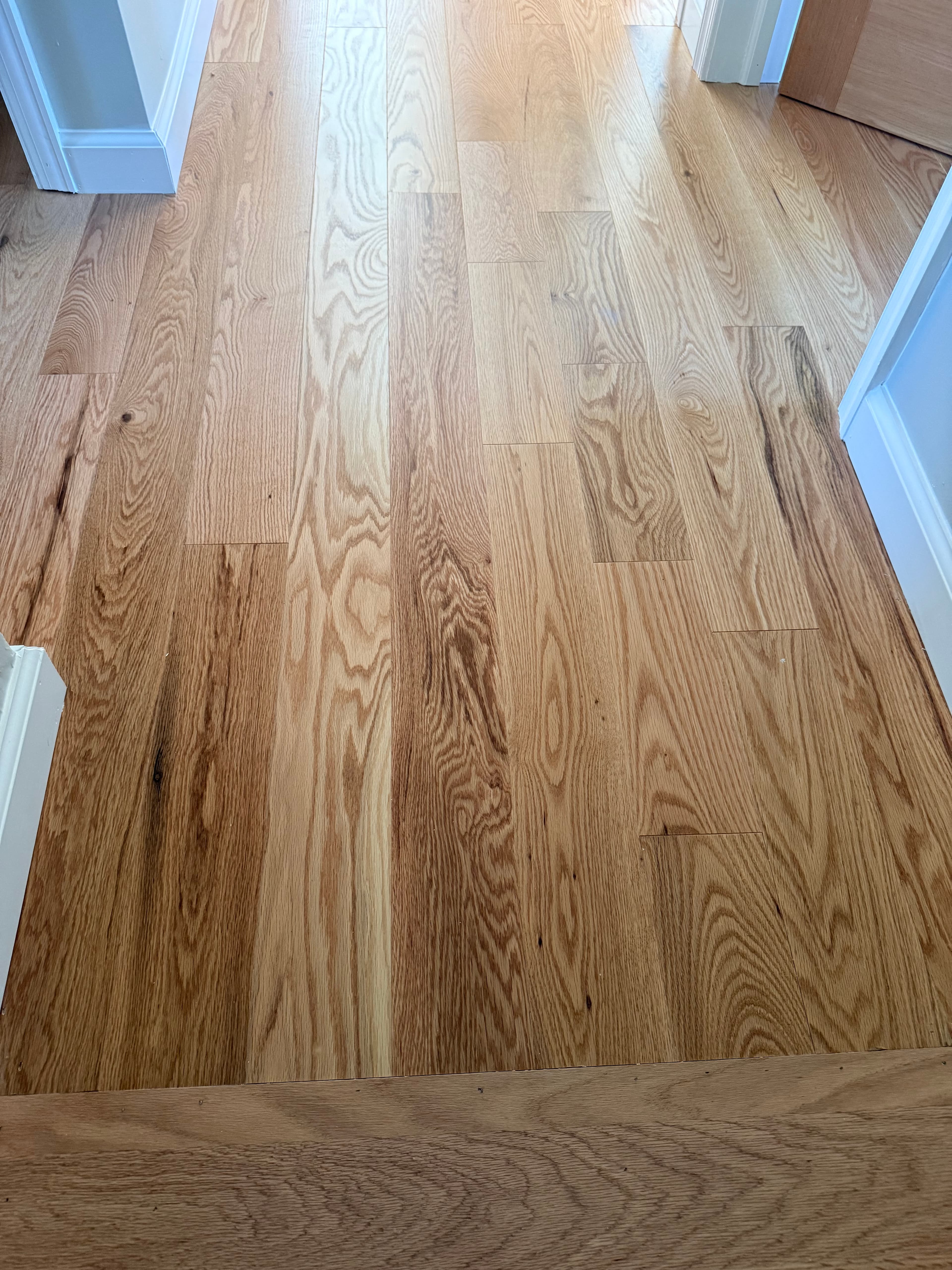 Mercier Pro Red Oak Solid wood flooring 4-1/4" wide 3/4" thick 3