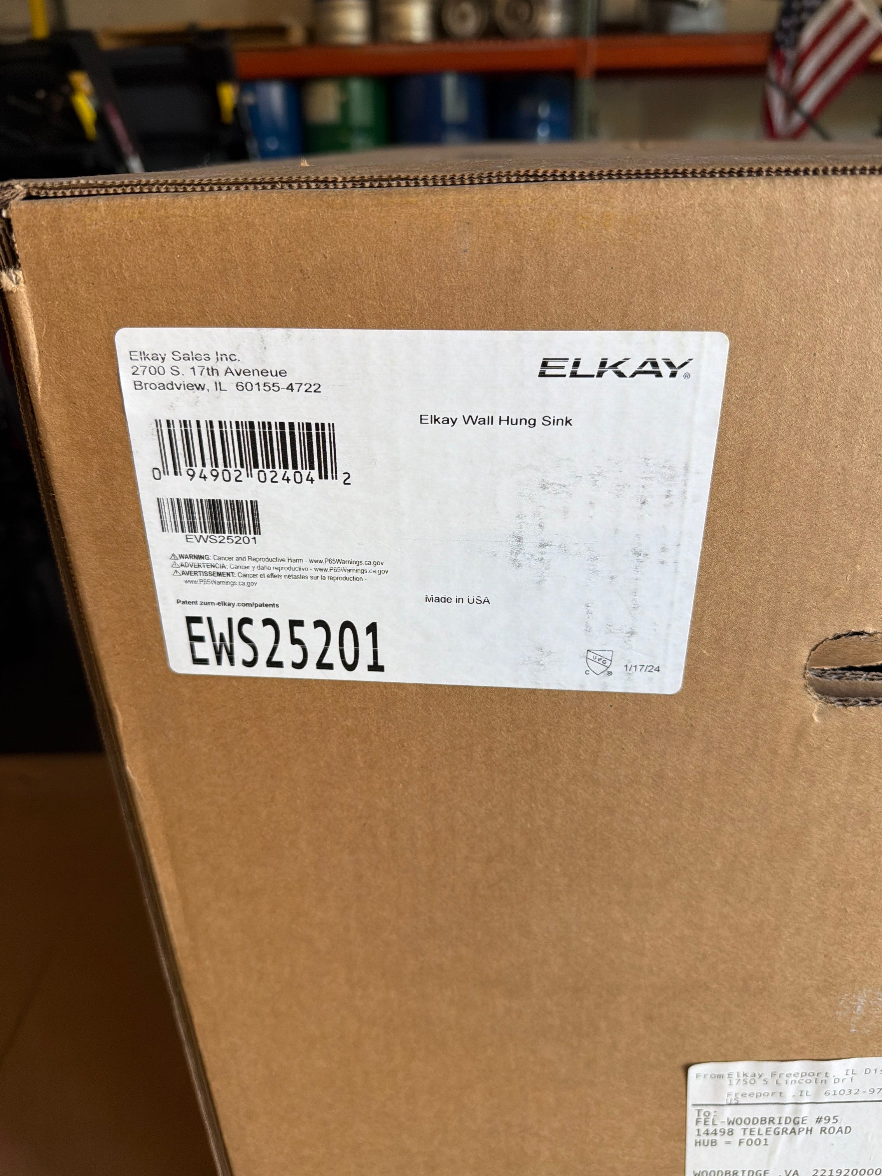 "Surplus Lot: (7) Brand New Elkay EWS25201 Commercial Wall-Mount Stainless Steel Scrub/Hand Wash Sinks. Never installed. Perfect for medical, laboratory, or commercial kitchen builds. Retails for $1,960+ each. Asking $1,200 each or $7,500 for the complete lot of 7. Buyer handles freight or local pickup."
