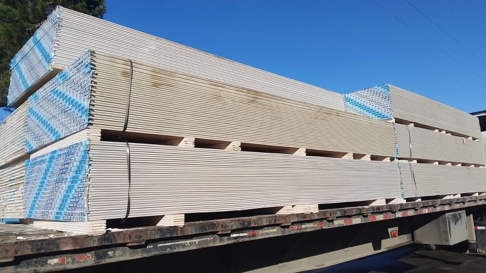 18 Bundles 1/2" x 4' x 12' Drywall – 612 Sheets – Delivery Available 2