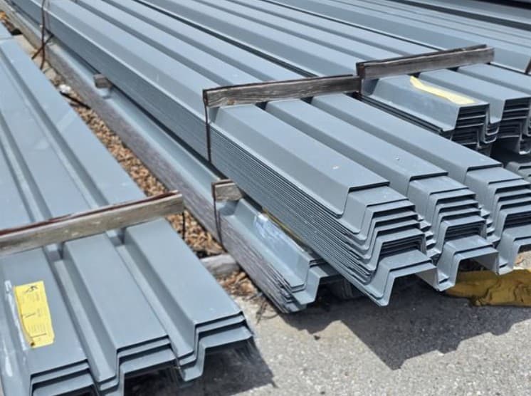Commercial Steel Roof Deck | 3" N Deck | 20 GA Galvanized | Bulk Available 4