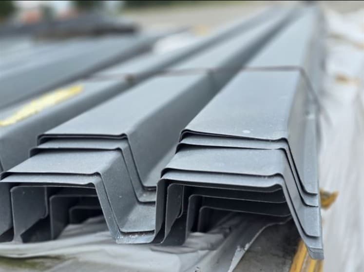 Commercial Steel Roof Deck | 3" N Deck | 20 GA Galvanized | Bulk Available 5