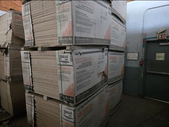 Commercial SecureRock Roof Board 1/2" 4'x4' 3