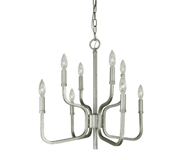 8-Light Iron Heidelberg Dining Chandelier 3