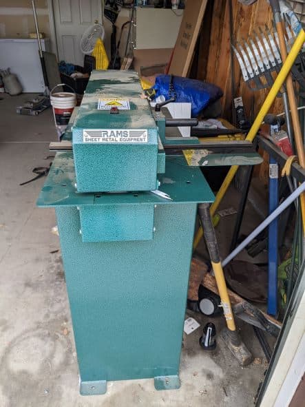 RAMS Slitter, 16 gauge