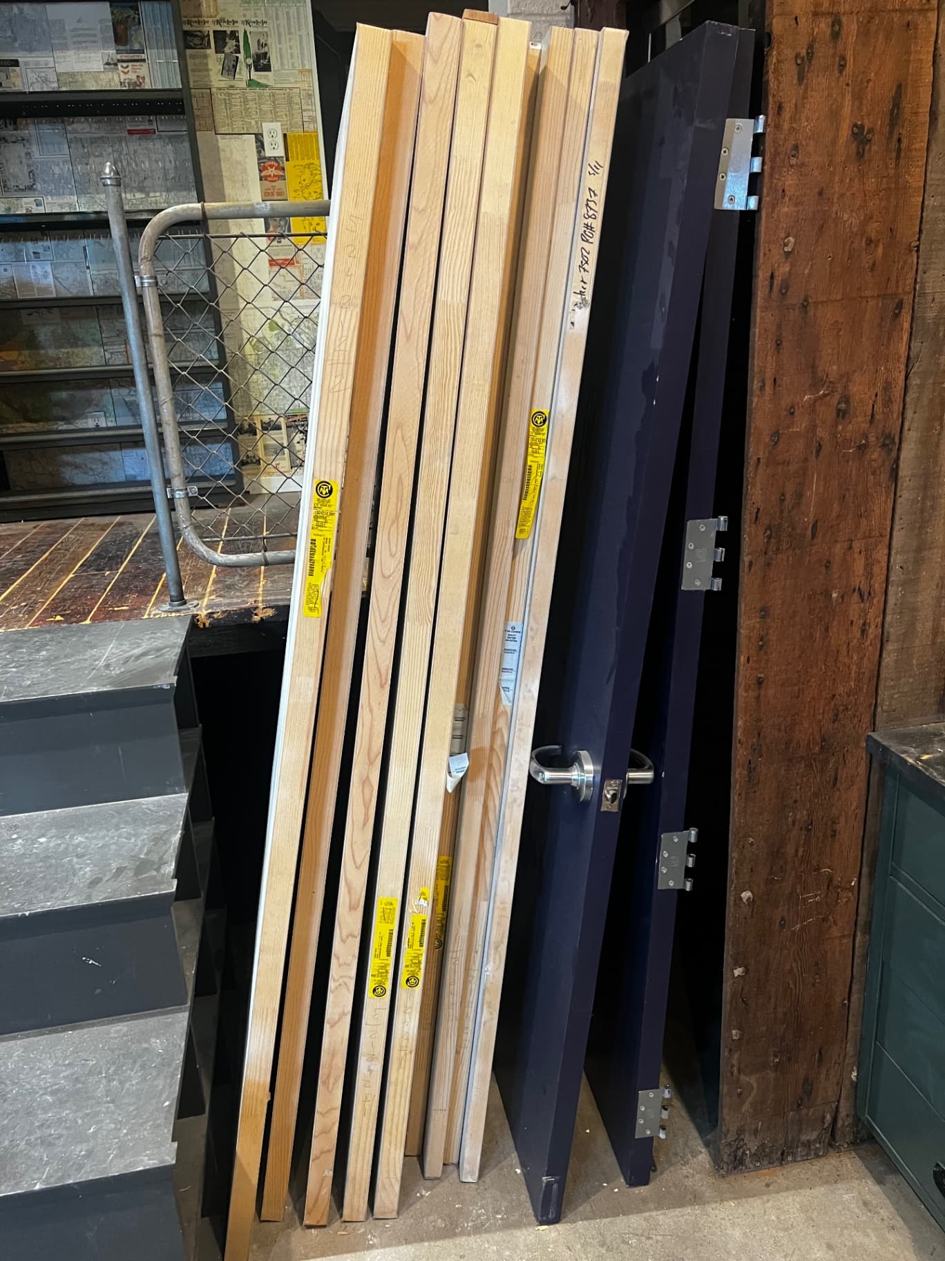 15 new primed white door blanks