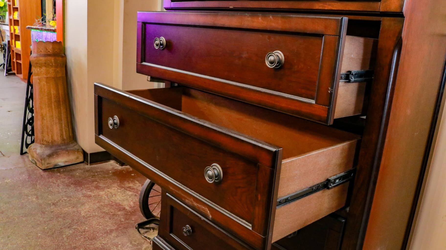 Solid Oak Dresser 2