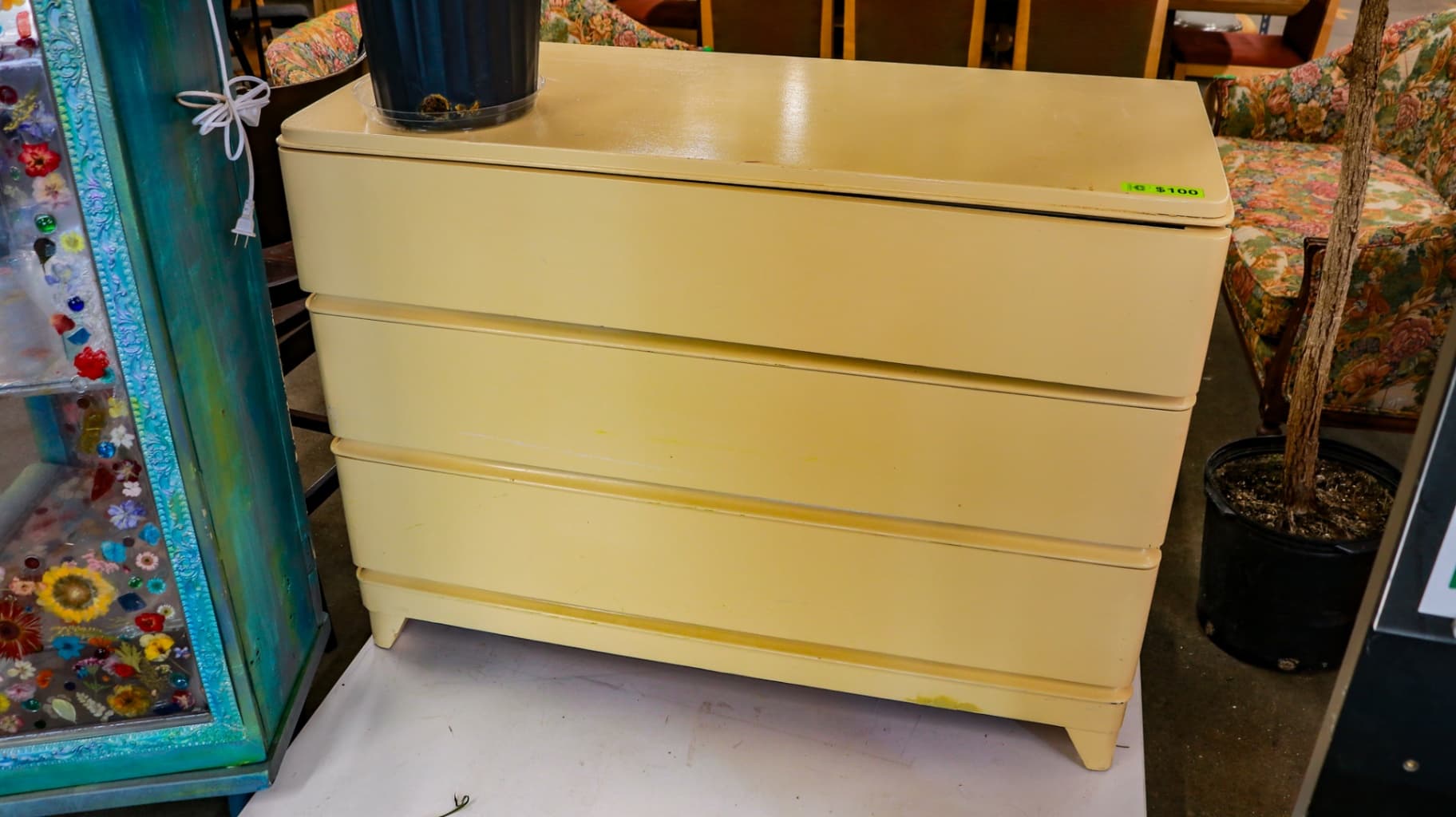 Off-White Dresser
