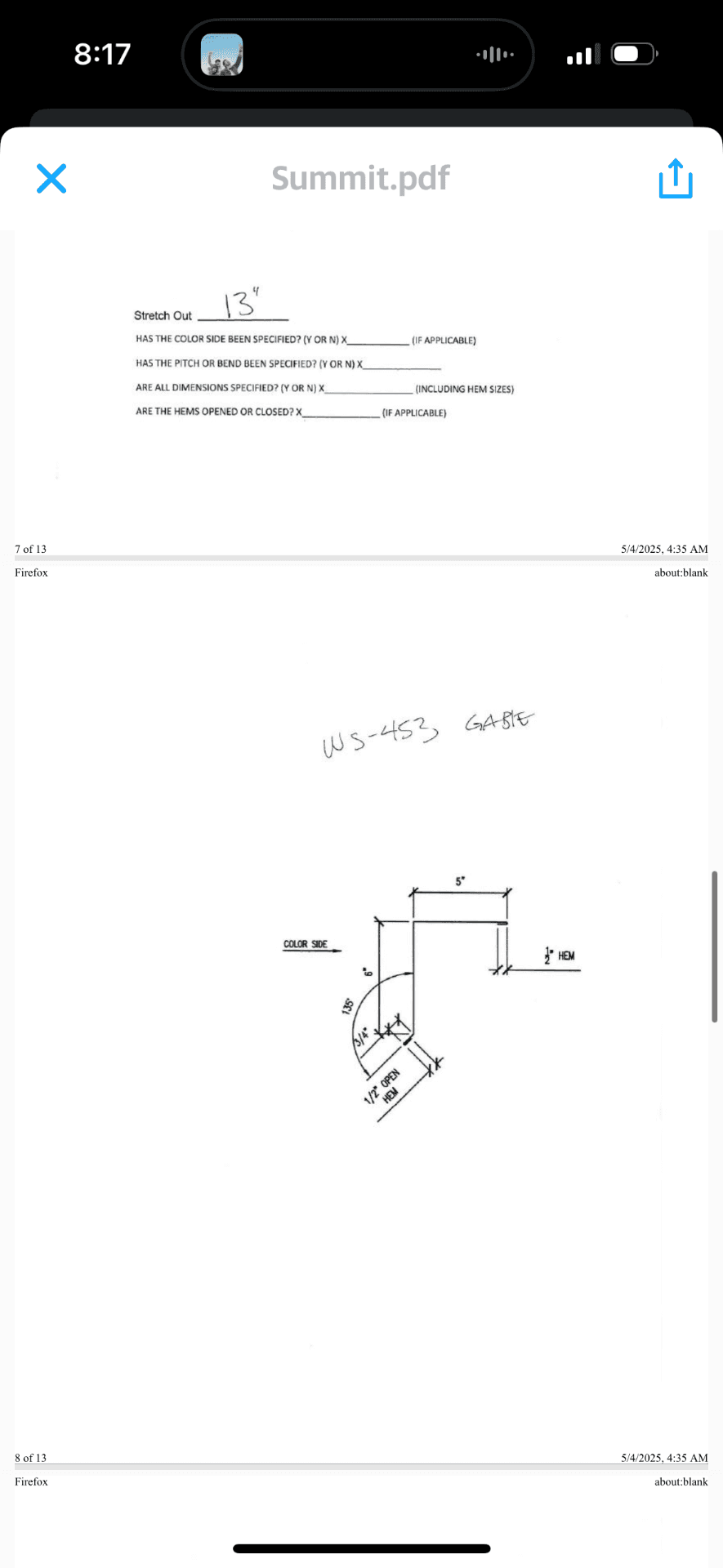 NEW IN BOXES METAL ROOF (delivery included) 10