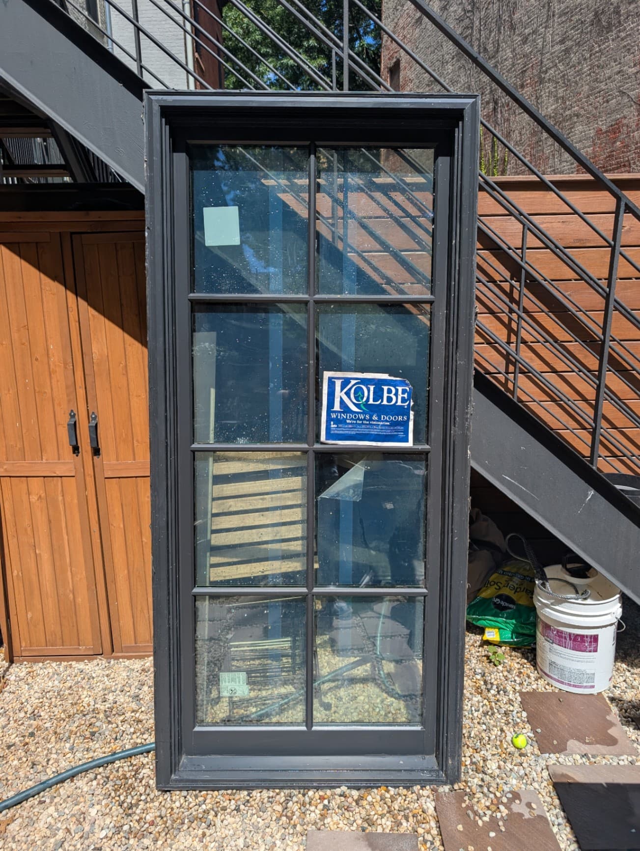 Like-new Kolbe high-performance window—installed then removed due to landmark 6