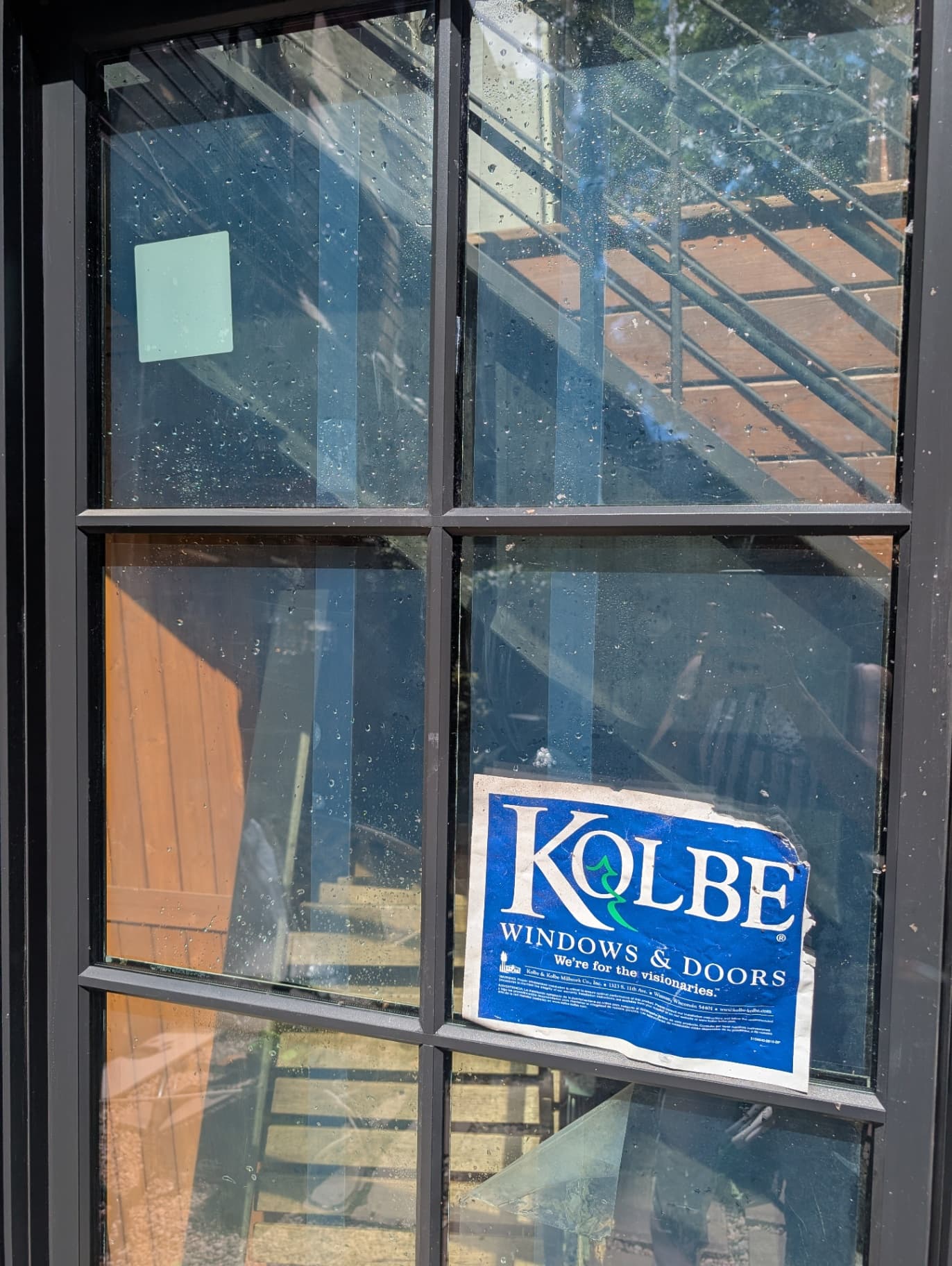 Like-new Kolbe high-performance window—installed then removed due to landmark 7
